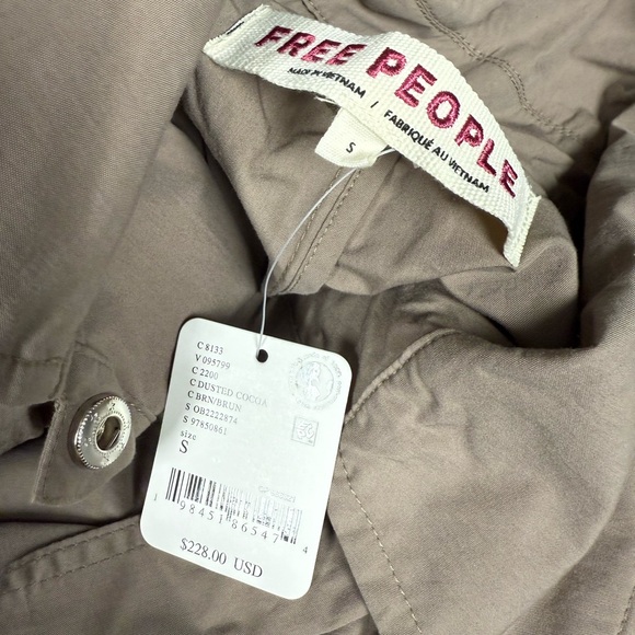 Free People Indy Trench Coat Small - Picture 6 of 7